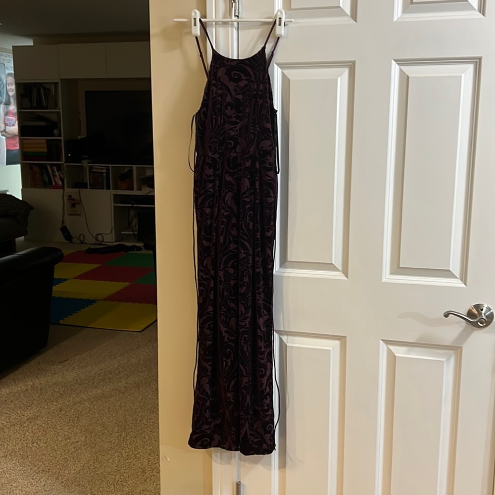 Velour jumpsuit